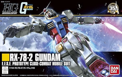 Bandai Spirits Hobby-Hguc-1/144 Hguc Rx-78-2 Gundam Model Kit
