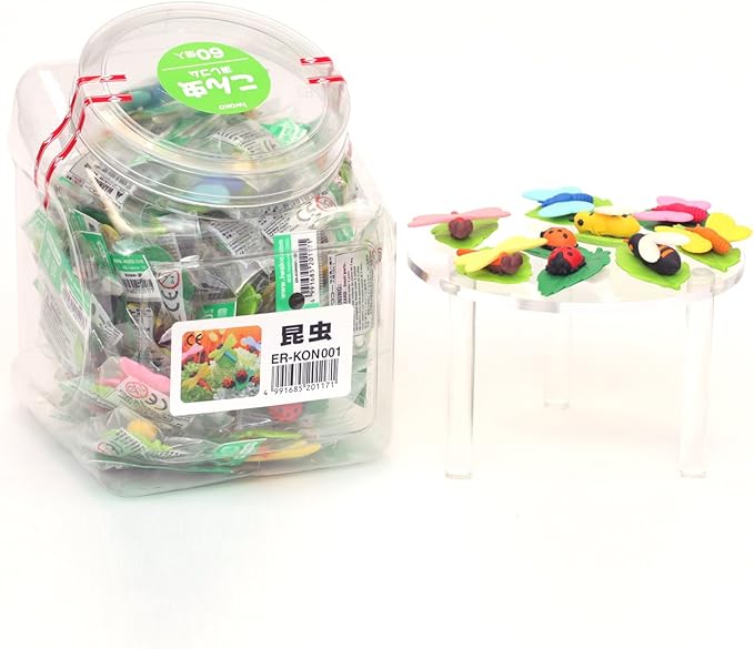 Iwako Eraser, Insect Design, Pack of 60, SCERKON001