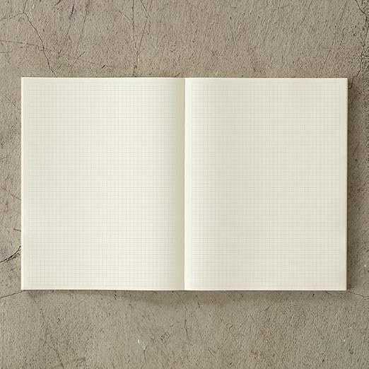 Midori 22278006 MD Notebook Diary, Notebook Stickers, 2024, M, Monthly (Starts December 2023) (A4 deformation (monthly) thin