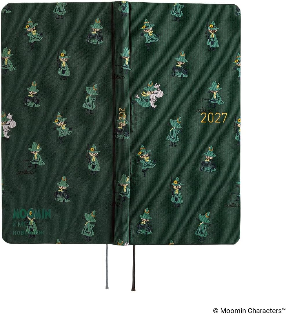 Hobonichi Techo 2027 Weeks English Edition: Moomin/Snufkin's Day, January Start, Weekly Planner