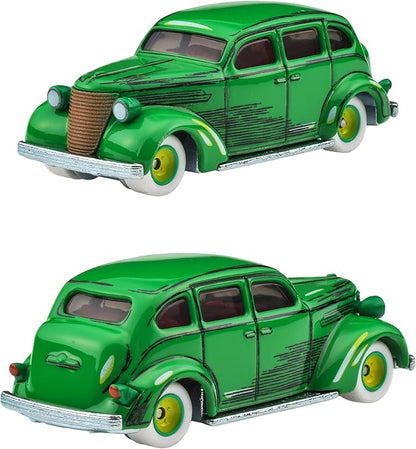 Hot Wheels 986L-HXD63 Pop Culture Assortment, Vehicle Toy, Mini Car, Pack of 10, Sold in Box, 3 Years Old and Up Multi