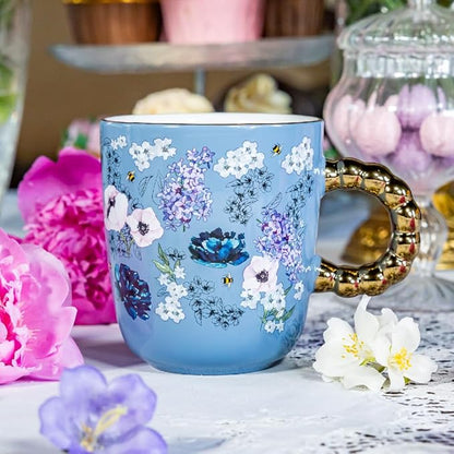 Bialetti Mug Brigerton Blue Coffee Cup