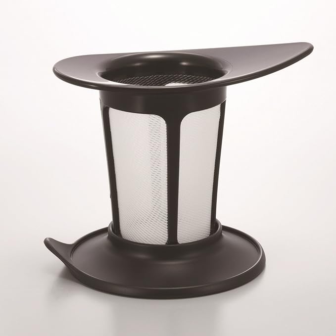 Hario 1-Cup Tea Maker, Natural Black