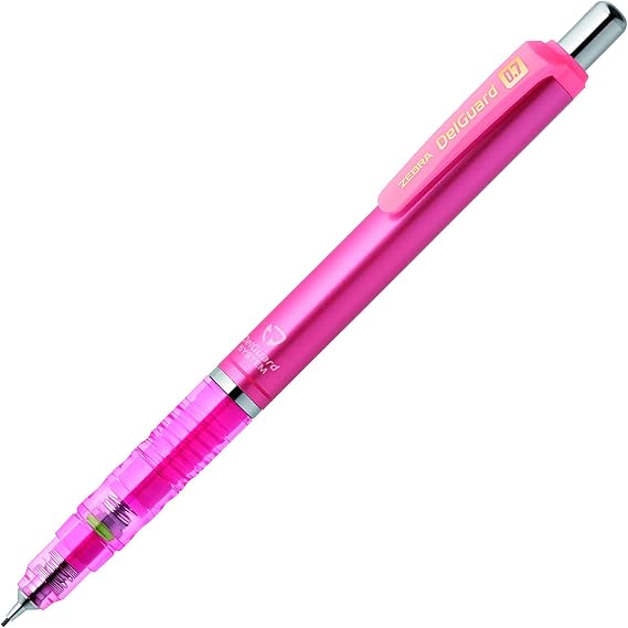 ZEBRA Mechanical Pencil, Del Guard, 0.7mm, Bright Blue (P-MAB85-BRB)