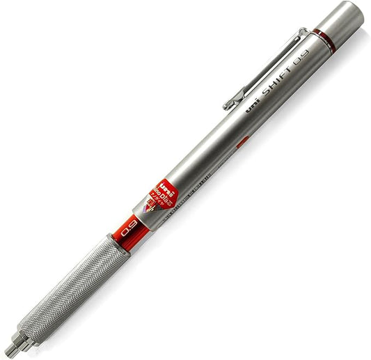 Uni Mitsubishi Pencil Mechanical Pencil Shift 0.9 Drafting Silver M91010.26