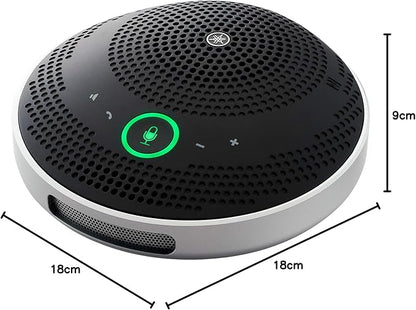 Yamaha YVC-200B Unified Communication Speakerphone, USB/Bluetooth Compatible, Black