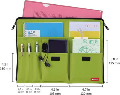 Lihit Lab A7554-9 Bag-in-Bag A4, Brown