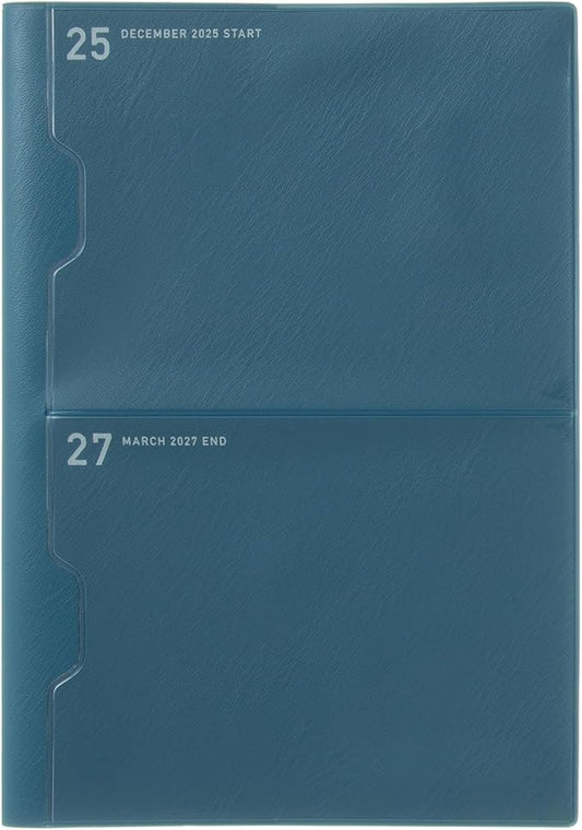 Laconic LAMD92-160BL 2026 Notebook, A5 Monthly Pocket, Blue (Starts on December 2025)