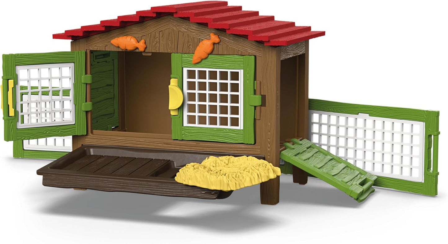 Schleich Farm World Rabbit Cabin 42728