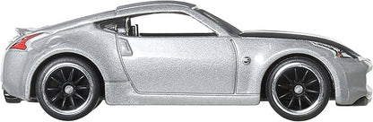 Hot Wheels JBL91 Fast and Furious Nissan 370Z Vehicle Toy Mini Car 3 Years Old and Up Silver
