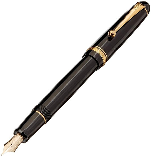 Pilot Fountain Pen Custom 74, FM-Nib, Black Body (FKK-1000R-B-FM)