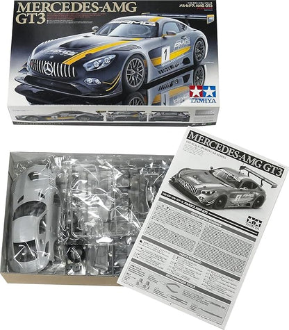 TAMIYA 1/24 Sports Car Series No. 345 Mercedes AMG GT3 Plastic Model 24345