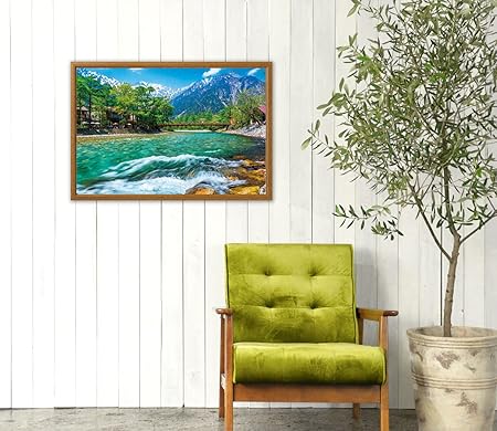 Apple One 1000 Piece Jigsaw Puzzle Seiryu and Hotaka Range - Nagano