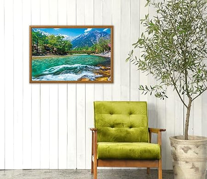 Apple One 1000 Piece Jigsaw Puzzle Seiryu and Hotaka Range - Nagano