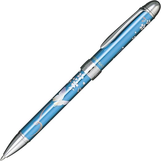 Sailor Ballpen  2 Color + Sharpener Elegant Maki-e Weeping Cherry Blossom White 16-0344-210