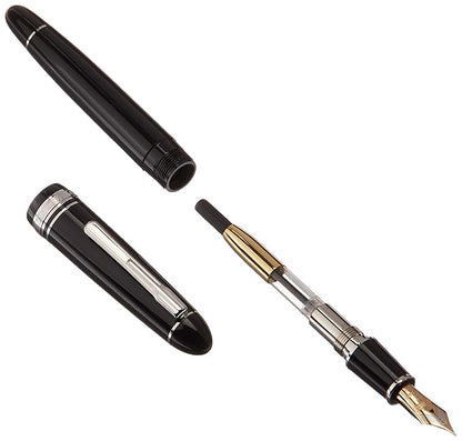 Platinum Fountain Pen President #1 Black - PTB25000PR-Nib: M (PTB-25000PR#1-3)
