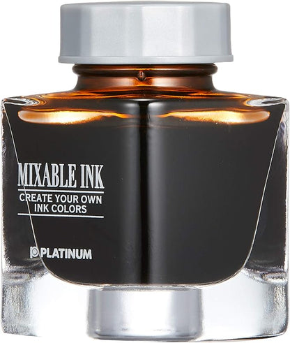 Platinum Fountain Pen Bottle Ink Mixable 1 Smoke Black INKM-1000-1