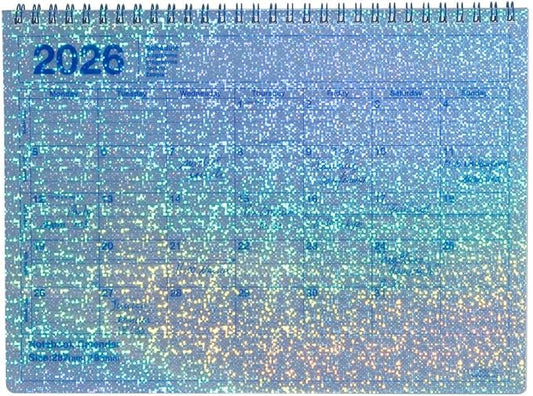 2026 Schedule Notebook, Starts from January 2026, Monthly Block, B5 Variation, Notebook Calendar, M, City Light, Marks 26WDR-NB1-HO