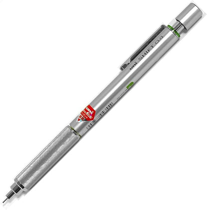 Uni Mitsubishi Pencil Mechanical Pencil Shift 0.4 Drafting Silver M41010.26