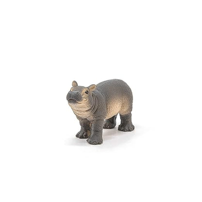 Schleich Wild Life, Animal Figurine, Animal Toys for Boys and Girls 3-8 Years Old, Baby Hippopotamus