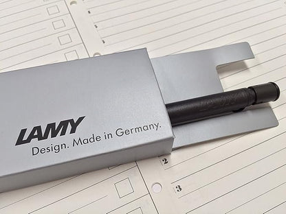 LAMY L117 Safari Mechanical Pencil, 0.2 inch (0.5 mm), Black