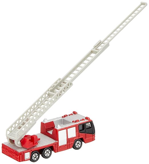 Tomica No. 108 Hino Fire Engine, Multi Color, Kid