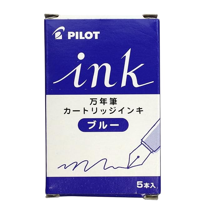 Pilot fountain pen cartridge ink 5 pieces Blue IRF-5S-L