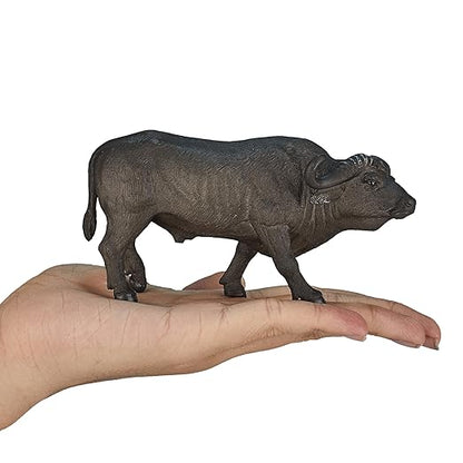 Mojo Fun 387111 African Cape Buffalo, Realistic International Wildlife Toy Replica