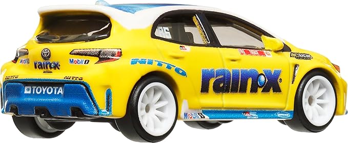 Hot Wheels HKC82 Car Culture Slide Street 2023 Toyota GR Corolla, Vehicle, Toy, Mini Car, For Ages 3 and Up, Yellow