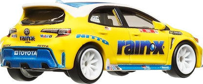 Hot Wheels HKC82 Car Culture Slide Street 2023 Toyota GR Corolla, Vehicle, Toy, Mini Car, For Ages 3 and Up, Yellow