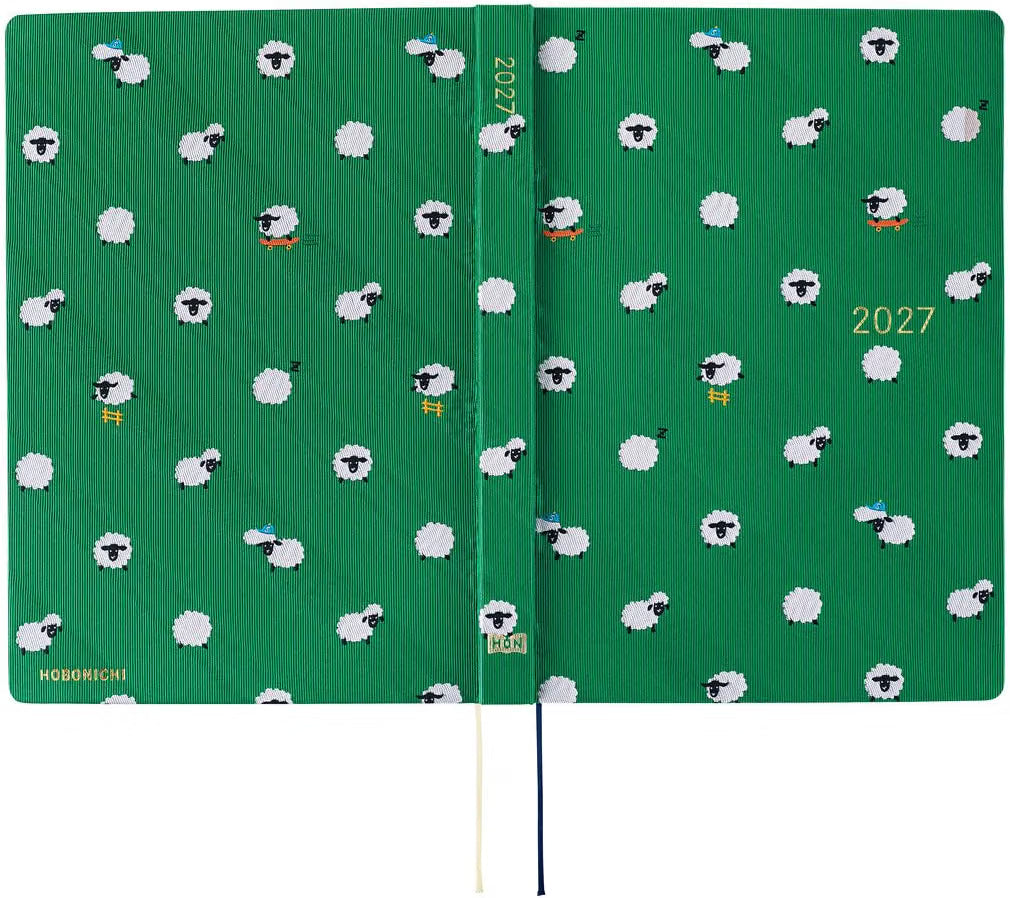 Hobonichi Techo 2027 HON Tie & Chief/Sheep, Sheep A5