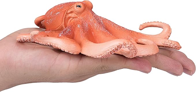Mojo Octopus Realistic International Wild Animal Toy Replica Hand Painted Figurine