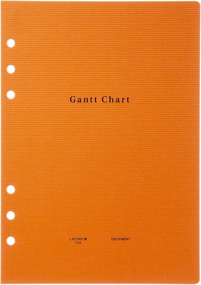 Laconic LGF25-45 Notebook Refill A5 Gantt Chart Date Free Style Notebook