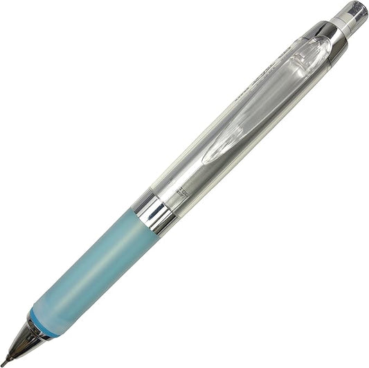 Mitsubishi Uni Alpha-Gel Mechanical Pencil, Automatically Rotating Lead, bule