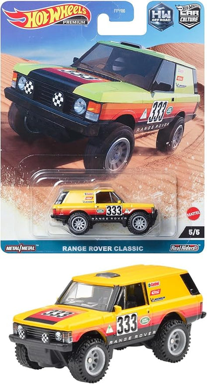 Hot Wheels HKC71 Car Culture Off Road Range Rover Classic [3 Years Old and Up]