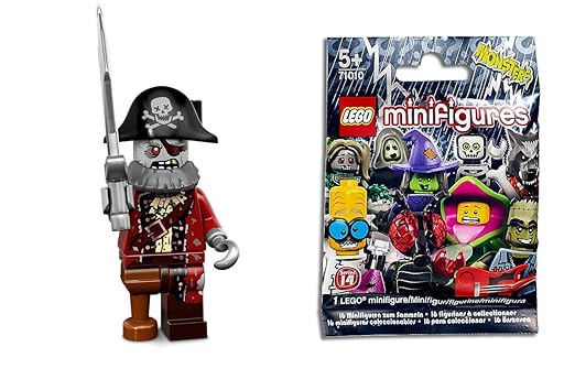 Lego Minifigs [Series 14] Zombie Pirate with Bonus (one mini fig head)