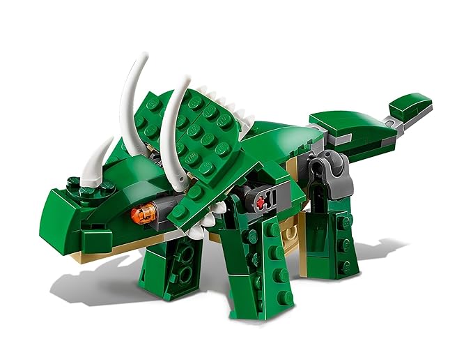 LEGO Creator 3in1 Mighty Dinosaurs Building Blocks for Kids 7 to 12 Yrs (174 Pcs) 31058,Multicolor