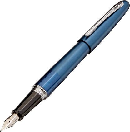 Pilot Cocoon Fountain Pen Medium Nib (Metallic Gray Body)