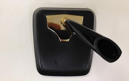 Platinum Desk Pen Stand - Single Pen - Black