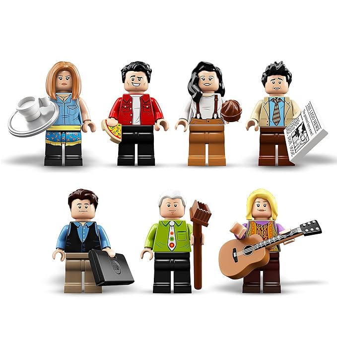LEGO 21319 Central Perk for 16 Years and Above (1070 Pieces) Multicolor