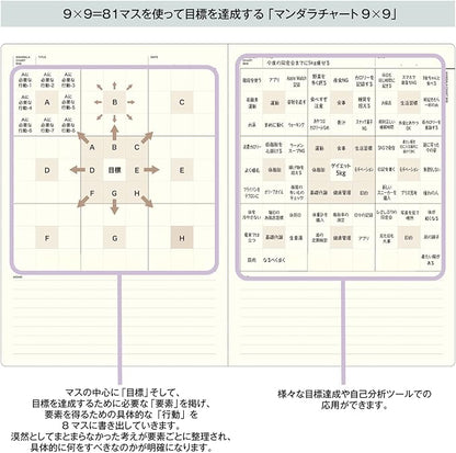 Laconic LGF03-36 Notebook A5 Daily Date Free Style Notebook
