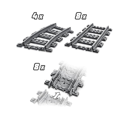 Lego 8 x Flexible Tracks