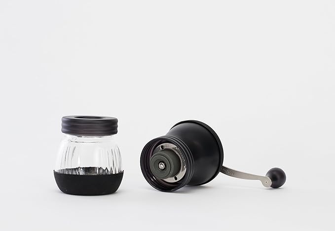 Hario Ceramic Coffee Mill - "Skerton Plus", Glass (MSCS-2DTB)
