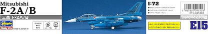Hasegawa 1/72 Air Self-Defense Force Mitsubishi F-2A/B Plastic Model Unisex E15