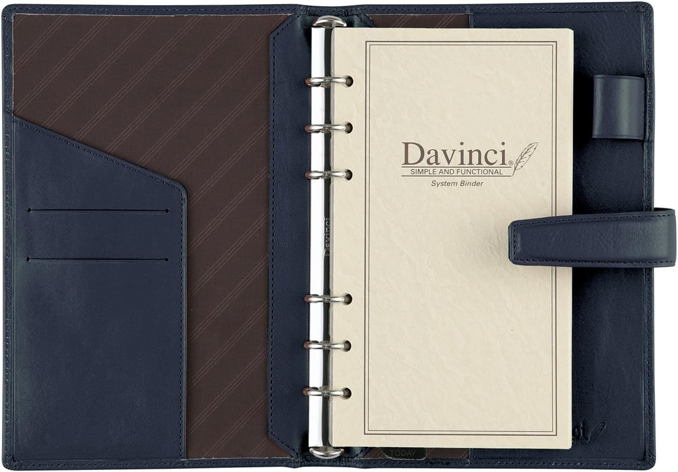 Raymay  Fuji System Notebook Davinci Standard Bible size, nvy