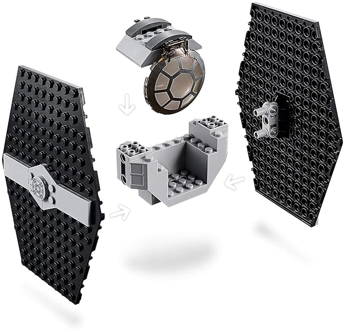 LEGO Star Wars TIE Fighter™ Attack Building Blocks for Kids (77 Pcs) 75237