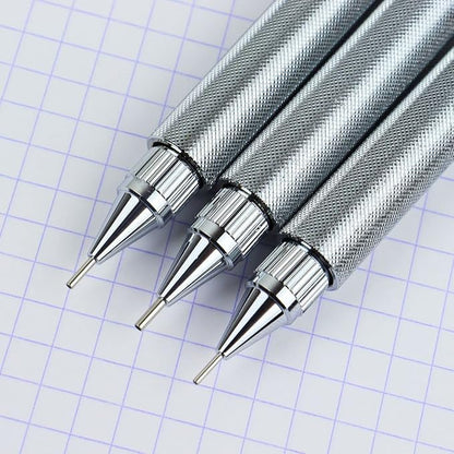 Platinum Fountain Pen Mechanical Pencil Professional Use 171 0.3mm Silver [Case Included] MSDA-1500A#9-P