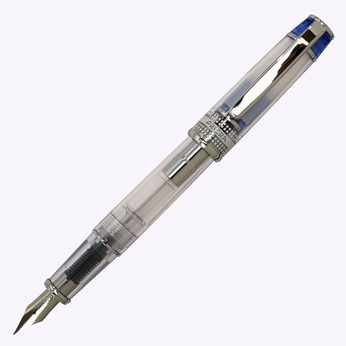 Pilot Prera Iro-Ai Medium-Nib Transparent Black Body Fountain Pen (FPRN-350R-TBM)