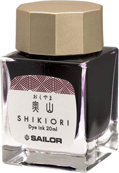 Sailor Pen Shikiori Izayoi-No-Yume Ink, Fujisugata (Purple), Bottled Ink for Fountain Pens, Product Code: 13-1008-213
