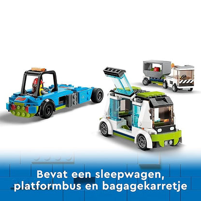 LEGO City Passenger Airplane 60367 Building Toy Set (930 Pieces),Multicolor